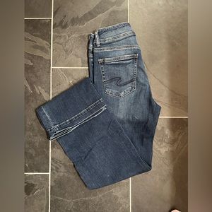 SILVER TROUSER JEANS